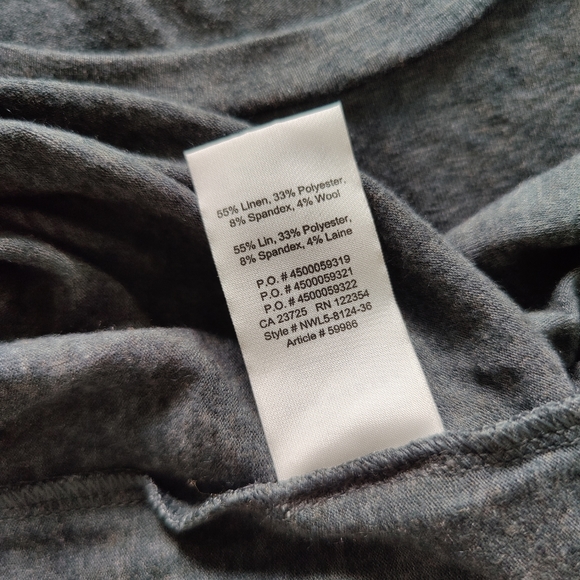 Aritzia Community Crew Longsleeve Midi Dress size M. Stretch jersey, rouching - Picture 7 of 7